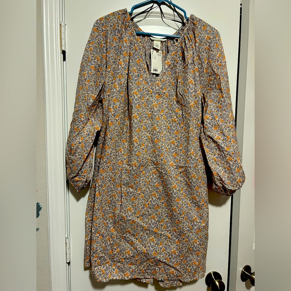 COPY - Flower summer v nick dress